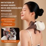 Neck and shoulder massager with heat
