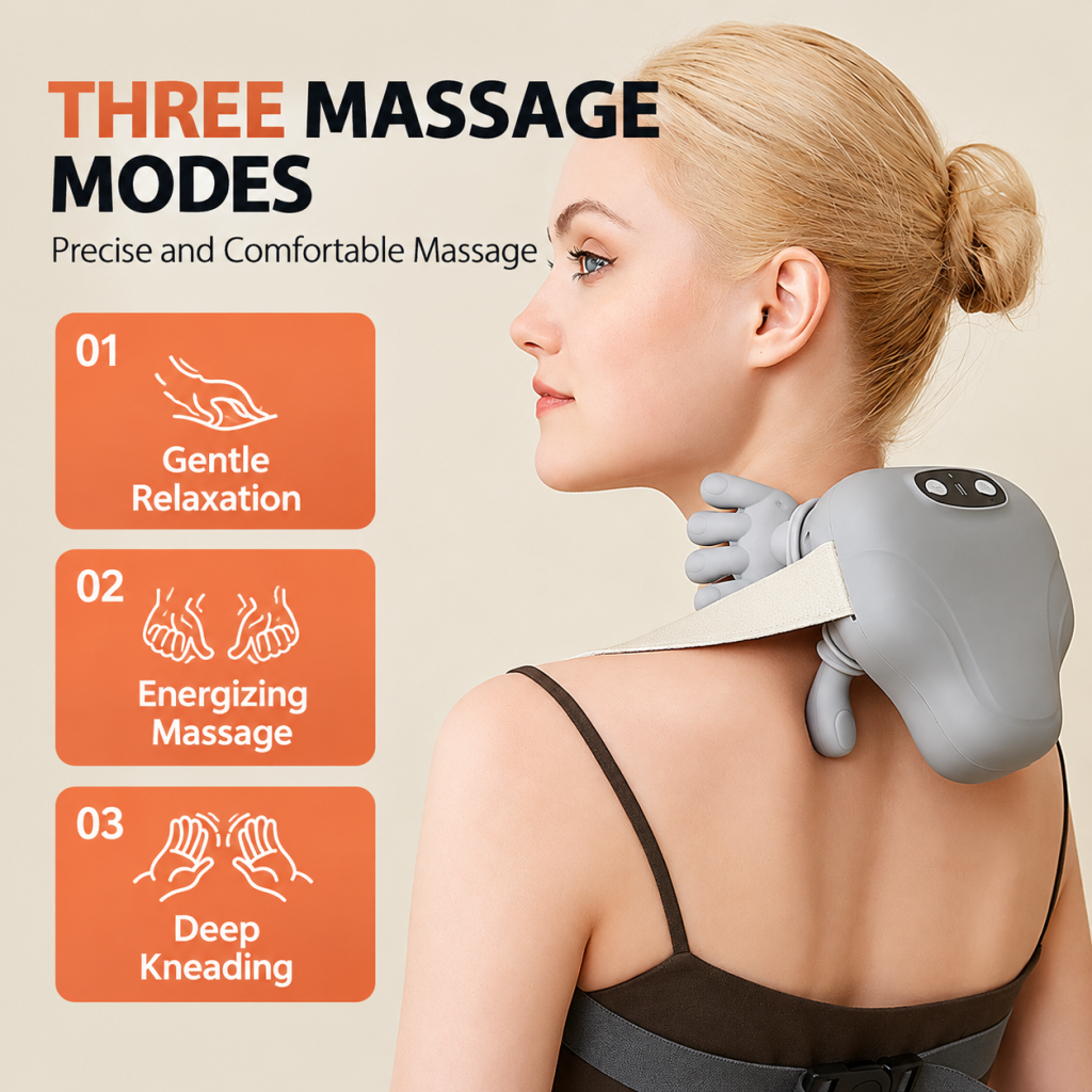 Masseur électrique de nuque et d’épaules