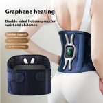 Heating waist support belt