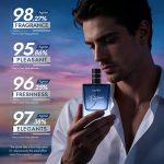 Men's Ocean Blue Cologne Fragrance Spray 55ml – Long Lasting Fresh Scent - Image 2
