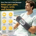 Masajeador de mano inalámbrico con calor y compresión de aire - Imagen 2