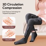 Air Compression Leg Massager with Heat - Image 2