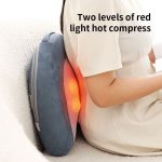 Electric Neck & Back Massage Pillow with Heat and Kneading - Image 2