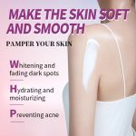 Skin Care Body Cream – Brightening Body Lotion for Dark Spots, Uneven Skin Tone & Smooth Skin Care - Image 2