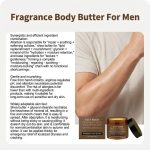 Men's Fragrance Body Butter 100g – Moisturizing Body Cream with Long-Lasting Scent - Image 2