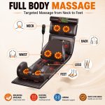 Full Body Electric Massage Mat with Kneading, Heating & Air Compression - Image 2