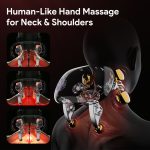 Masajeador inteligente de cuello y hombros con calor, vibración y control inalámbrico - Imagen 2