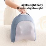 Electric Neck & Back Massage Pillow with Heat and Kneading - Image 3