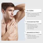 Men's Intimate Hair Removal Cream – Gentle Hair Removal with Seaweed Extract, 3.53 oz - Image 3
