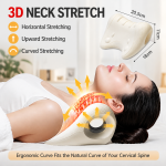 3D Cervical Neck Stretch Pillow | Ergonomic Neck Support Relaxation Device
