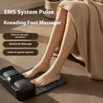 Elektrisches Fußmassagegerät mit Rotlicht-Wärmetherapie, EMS-Impulsmassage und entspannender Vibration – Bild 3