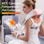 Multifunktionales Nacken- und Schultermassagegerät mit Wärmetherapie und Vibrationsmassage – Bild 3