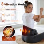 Heated Massage Waist Belt with Vibration Therapy, Dual-Sided Heating & Adjustable Support - Image 3