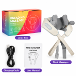 Electric Neck and Shoulder Kneading Massager with Heat - Image 3