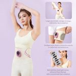 EMS Waist & Abdominal Massager Belt with Heat and Pulse Massage - Image 4