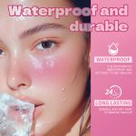 Magic Liquid Blusher – Waterproof Cream Blush Makeup for Cheeks, Eyes & Nose with Natural Glow Finish - Image 4