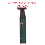 Cortapelos/Trimmer eléctrico de aseo masculino 4 en 1 con recarga USB para barba y vello corporal - Imagen 4