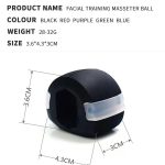 Balle d’entraînement des muscles du visage en silicone : accessoire d’exercice des muscles de la mâchoire – Image 4