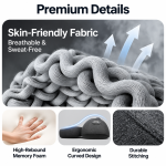 Neck & Shoulder Kneading Massage Pillow with Heat Therapy - Image 3