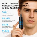 Siero viso idratante da uomo 30 ml – Essenza idratante con acido ialuronico - immagine 4
