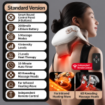 Masajeador inteligente de cuello y hombros con calor, vibración y control inalámbrico - Imagen 6
