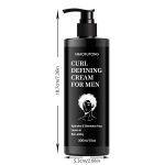 Lockendefinitionscreme für Männer – Feuchtigkeitsspendende Anti-Frizz-Stylingcreme 300 ml – Bild 6